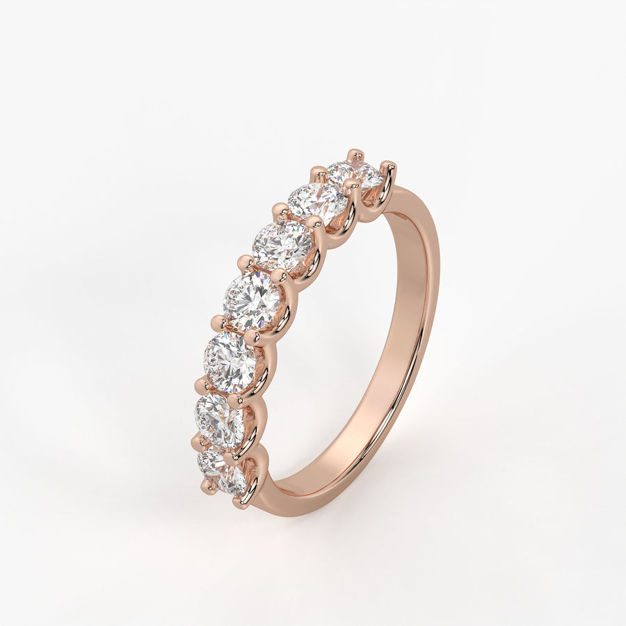 Auricadence Diamond Curve Ring