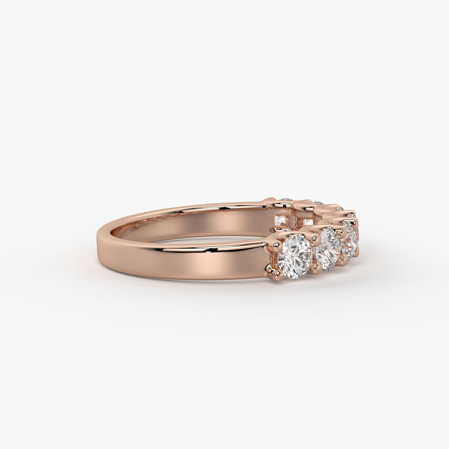 Auricadence Diamond Curve Ring