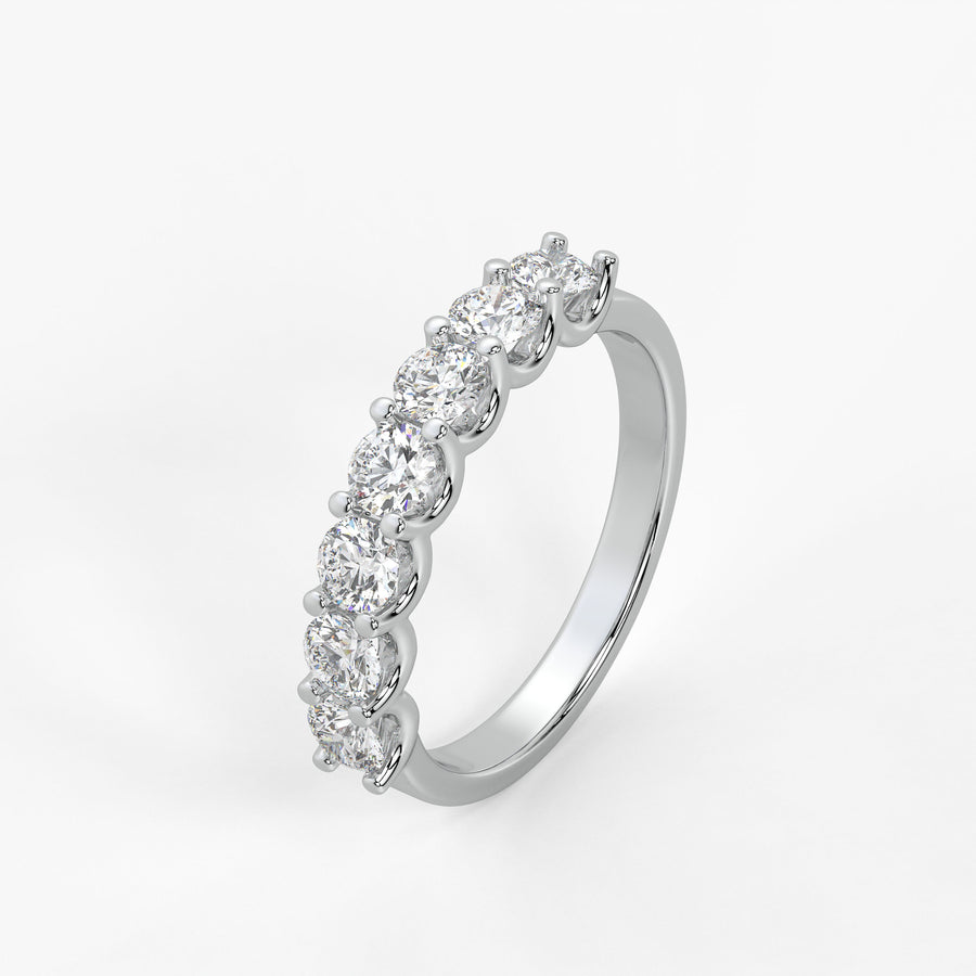 Auricadence Diamond Curve Ring