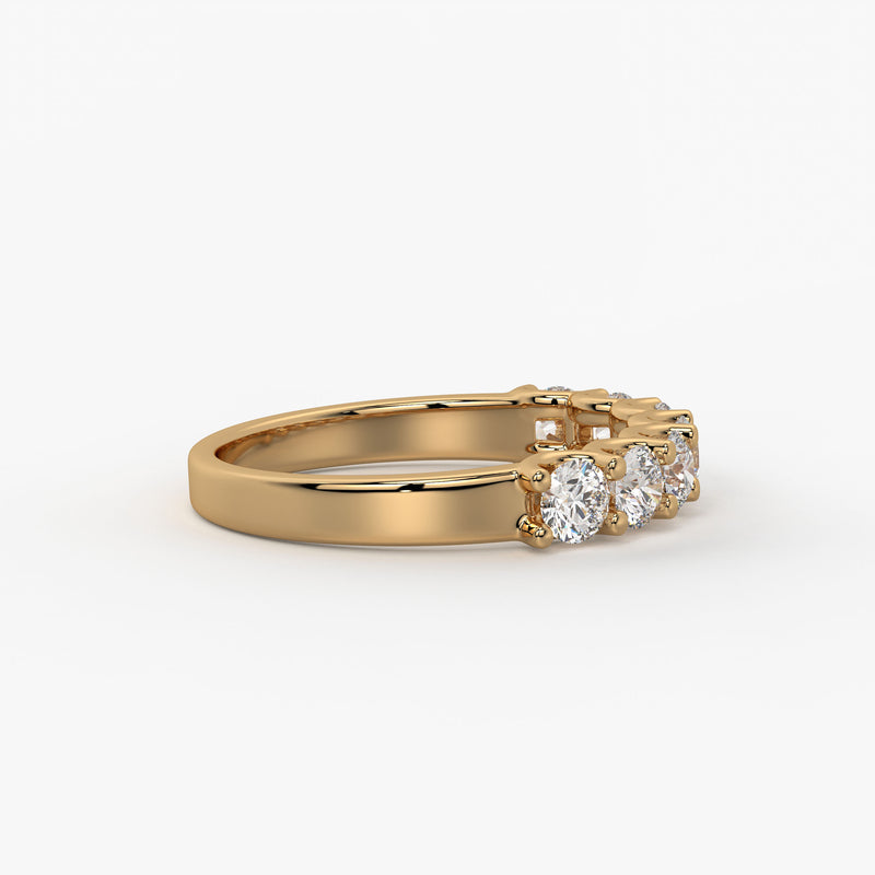 Auricadence Diamond Curve Ring