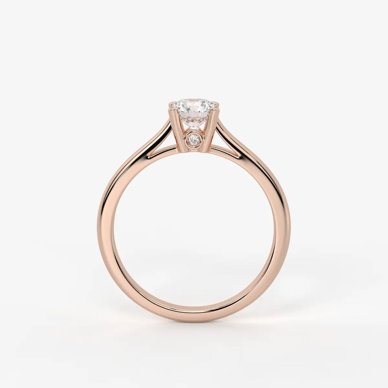 Solv?ra Round Solitaire Diamond Ring