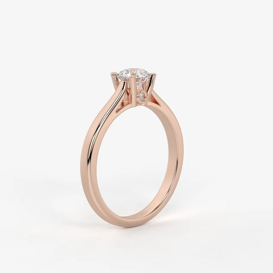 Solv?ra Round Solitaire Diamond Ring