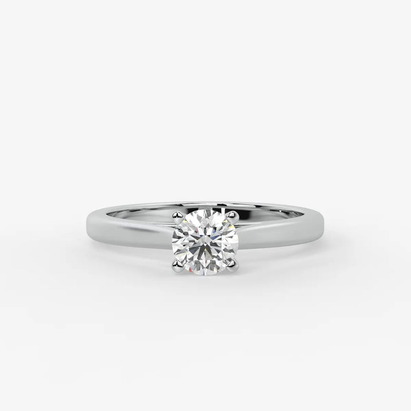 Solv?ra Round Solitaire Diamond Ring