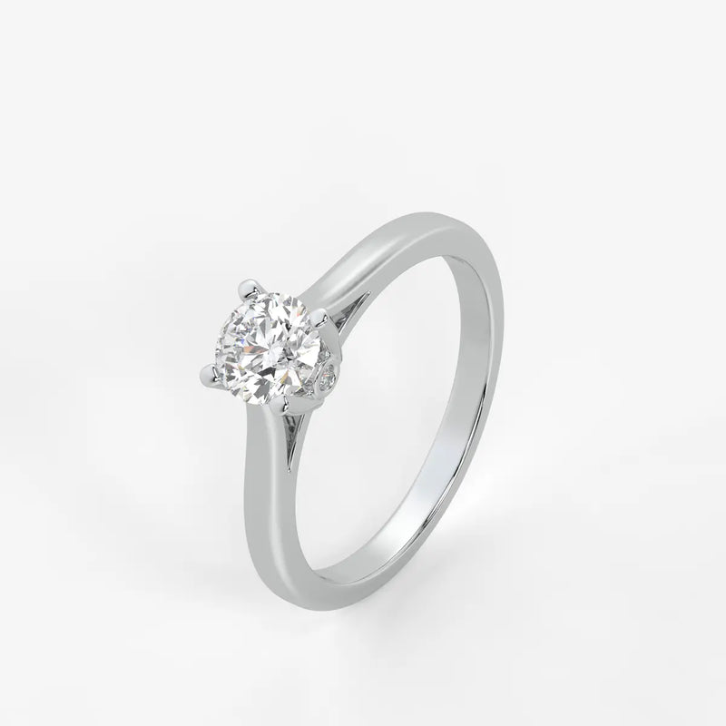 Solv?ra Round Solitaire Diamond Ring