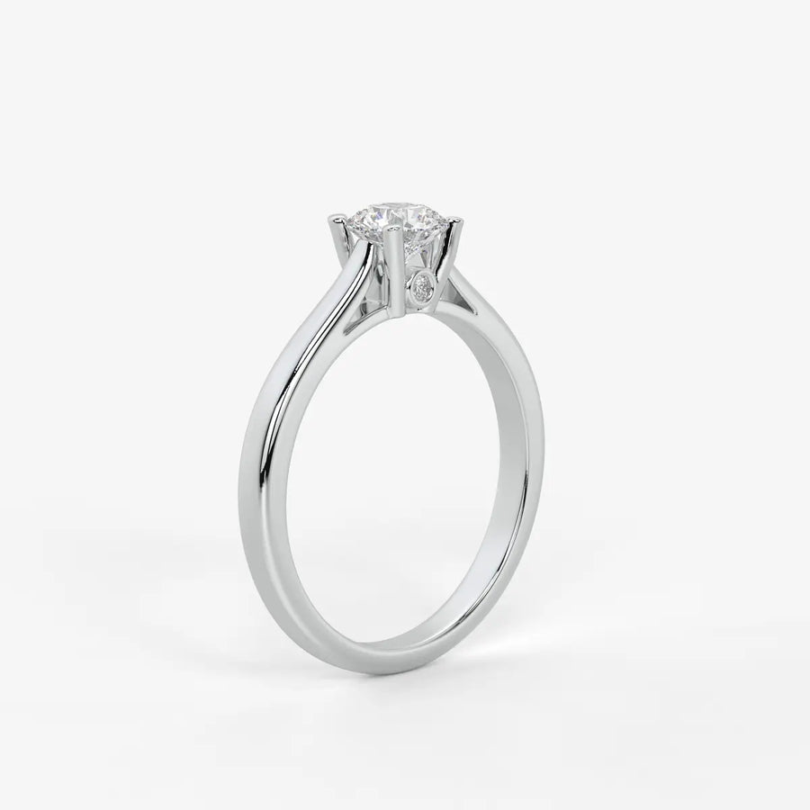 Solv?ra Round Solitaire Diamond Ring