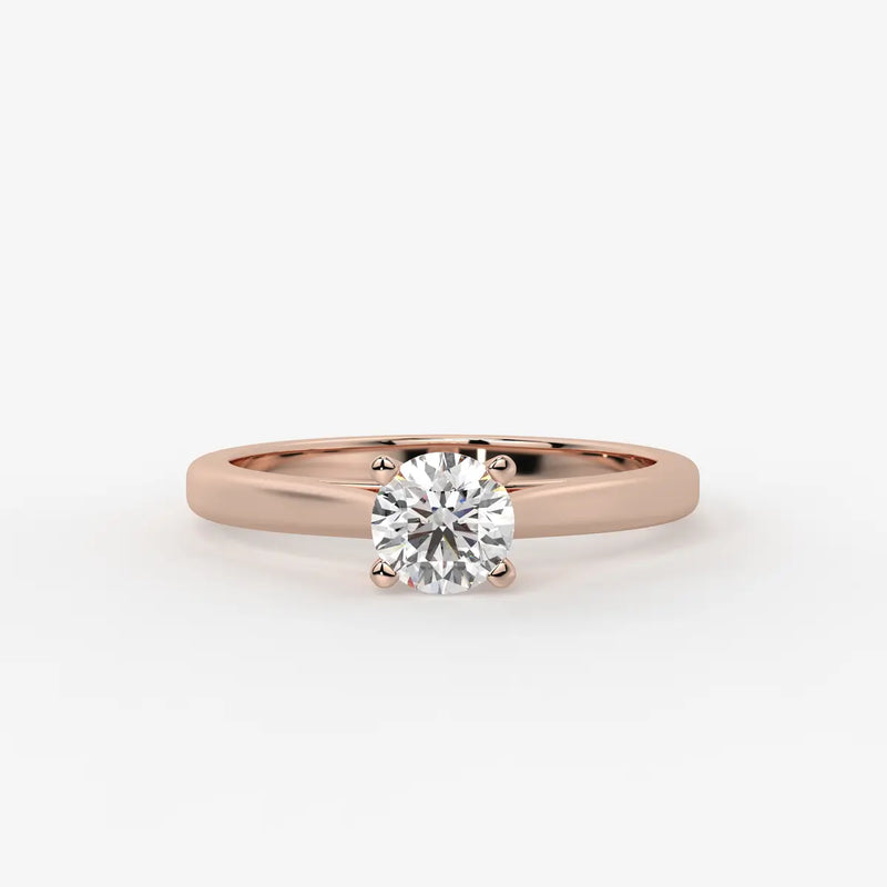 Solv?ra Round Solitaire Diamond Ring