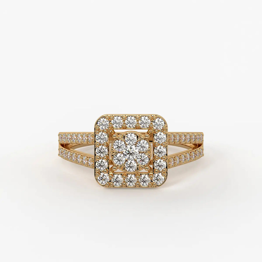 Aurevyn Prismora Diamond Ring