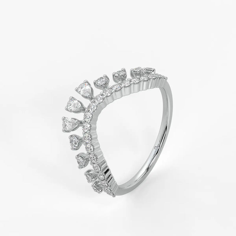 Royal Crown Diamond Ring