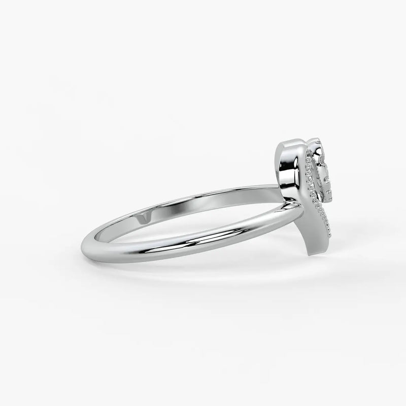 Everliora Twin Heart Diamond Ring
