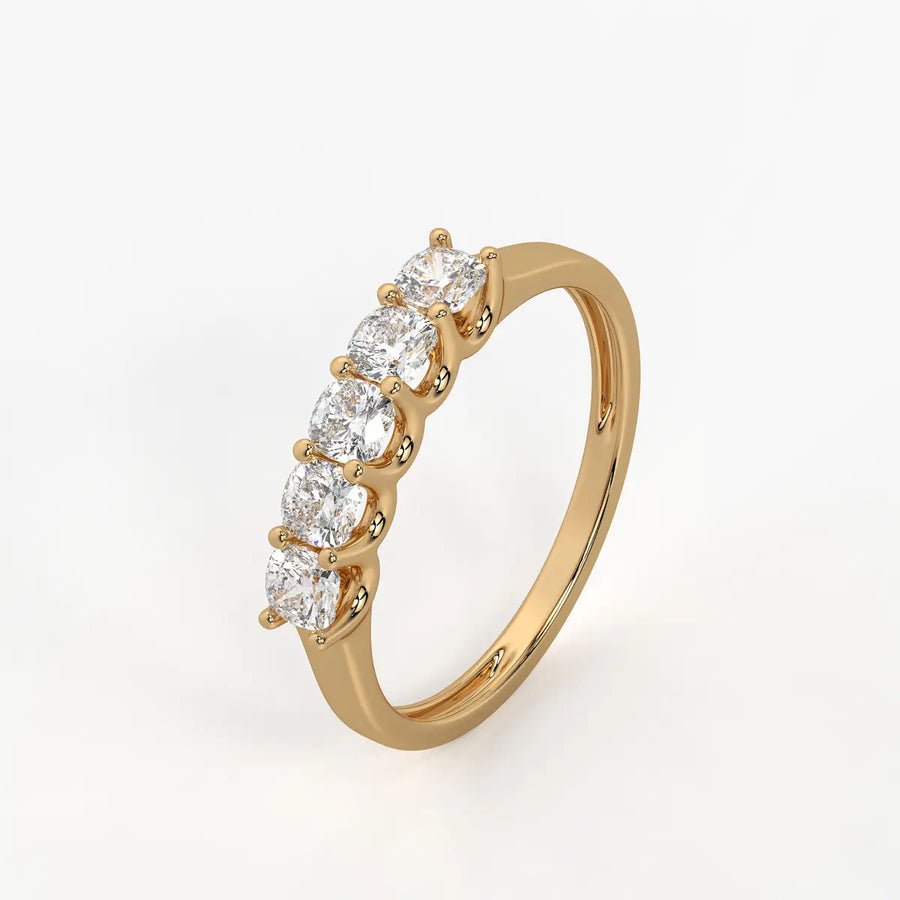 Auraline Oval Rhythm Ring