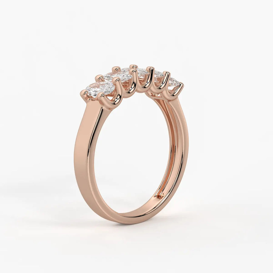 Olyra Curve Diamond Ring