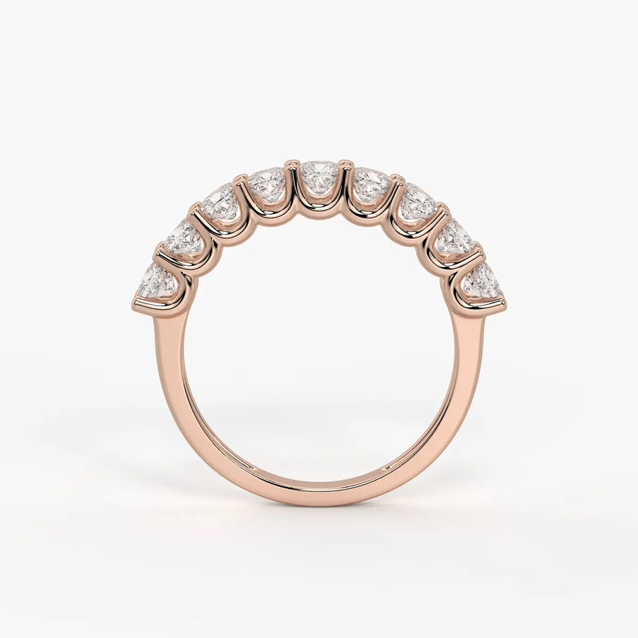 Cushlina Cushion Diamond Eternity Band