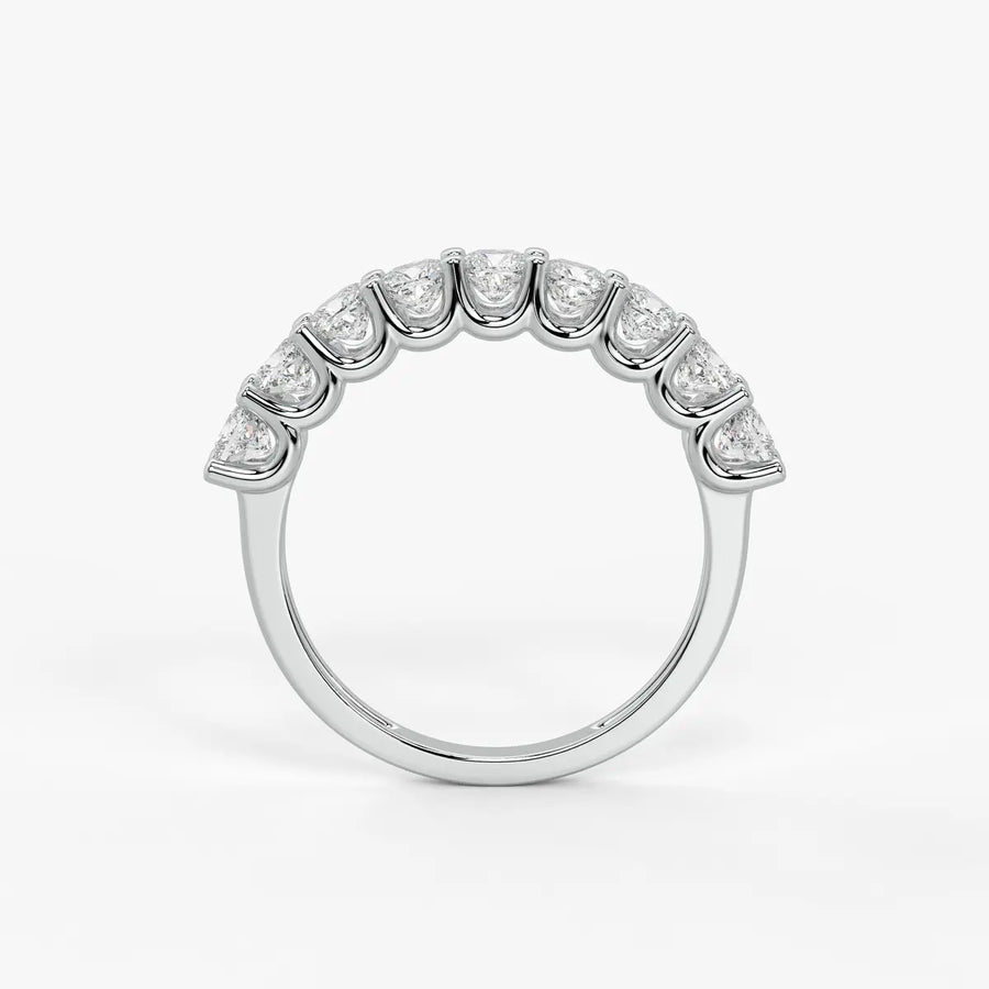 Cushlina Cushion Diamond Eternity Band