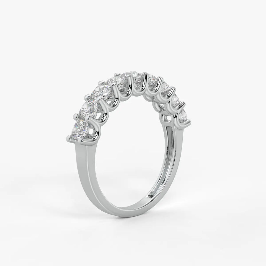 Cushlina Cushion Diamond Eternity Band