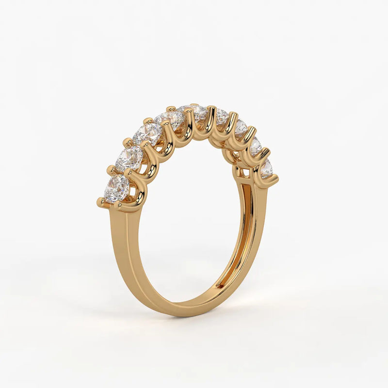Cushlina Cushion Diamond Eternity Band