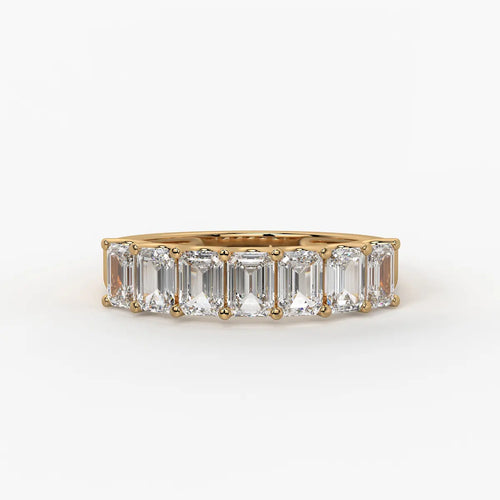 Linear Step Diamond Ring