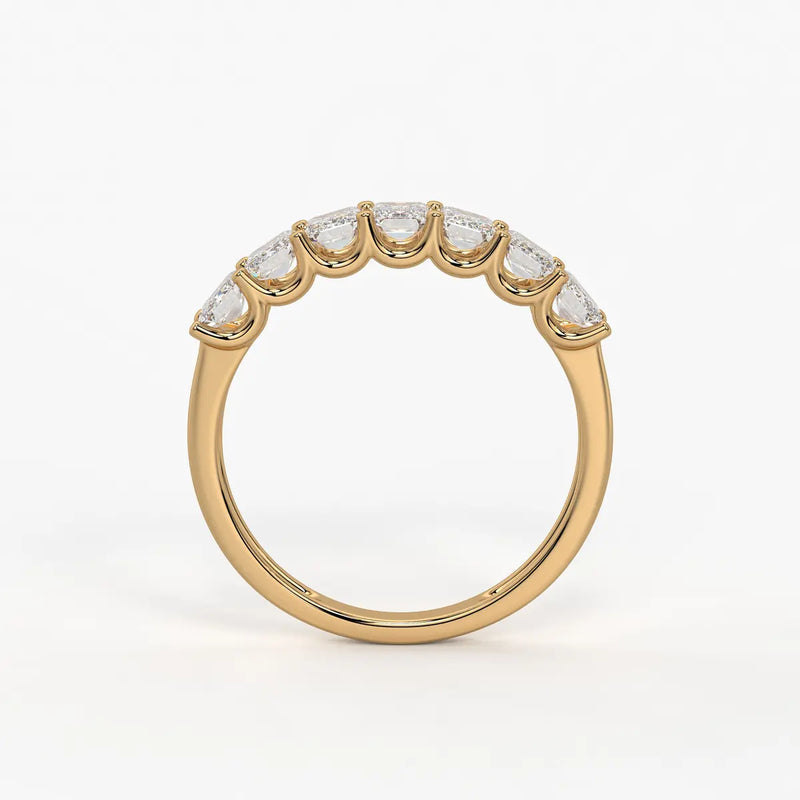 Linear Step Diamond Ring