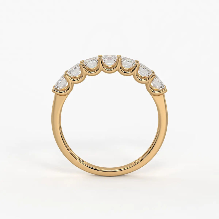 Linear Step Diamond Ring