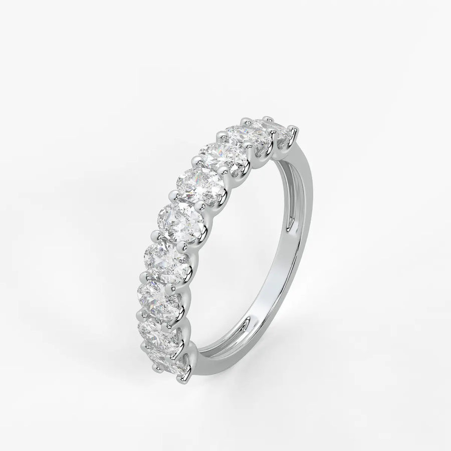 Ovalisse Oval Diamond Eternity Band