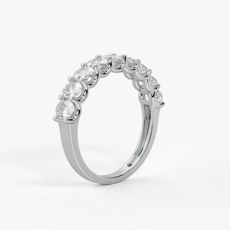 Ovalisse Oval Diamond Eternity Band