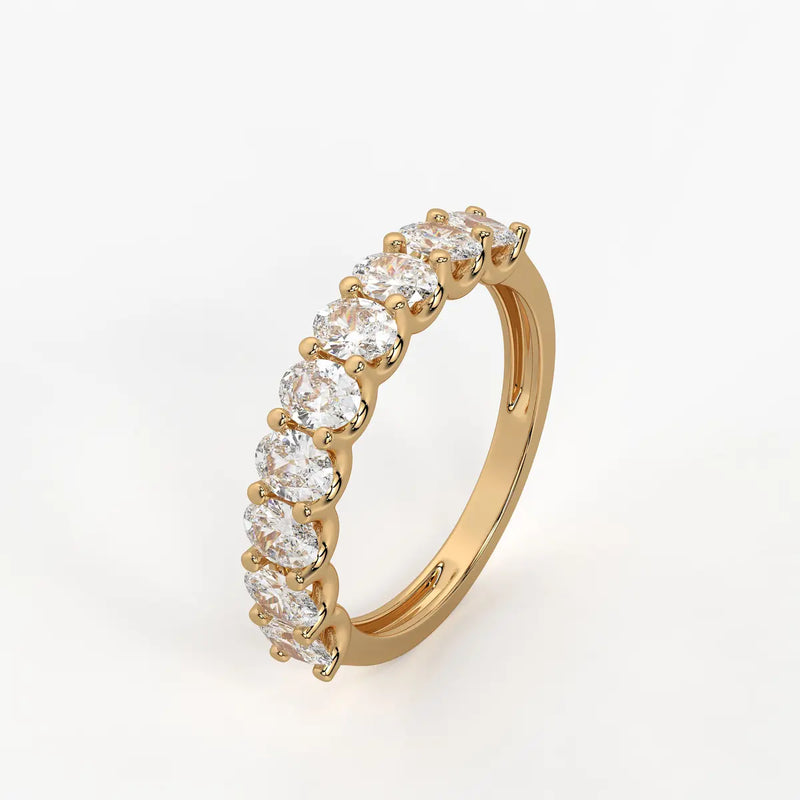 Ovalisse Oval Diamond Eternity Band