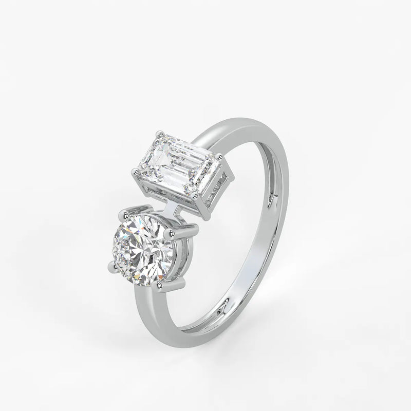 The Rhea Eternal Dual-Silhouette Ring
