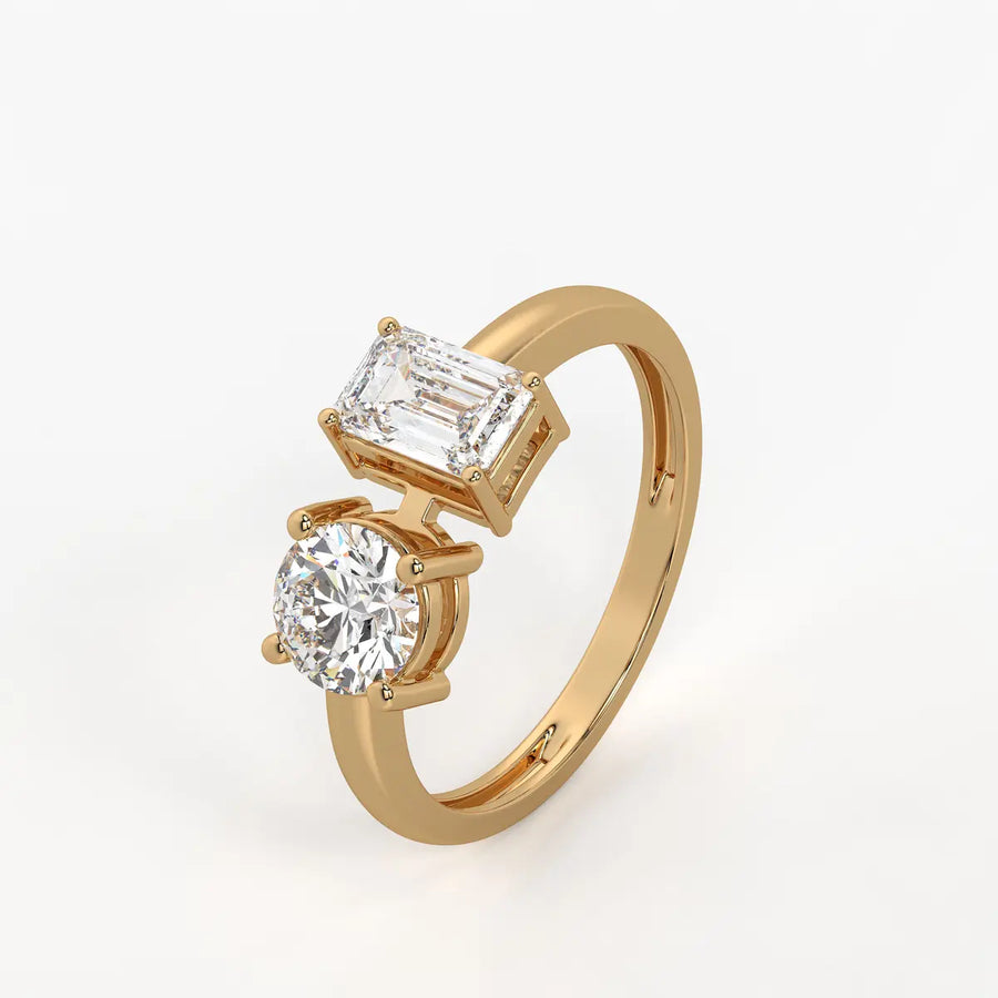 The Rhea Eternal Dual-Silhouette Ring