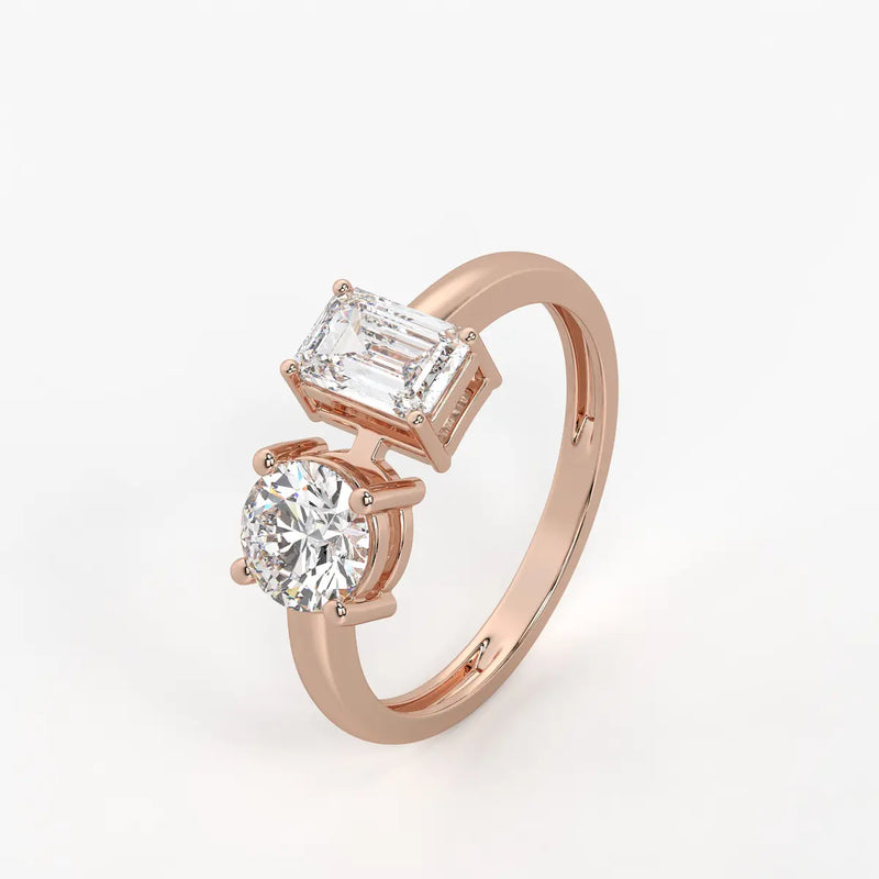 The Rhea Eternal Dual-Silhouette Ring