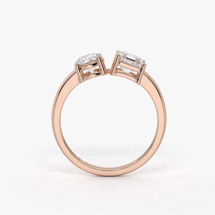 The Ziva Harmony Dual-Facet Ring