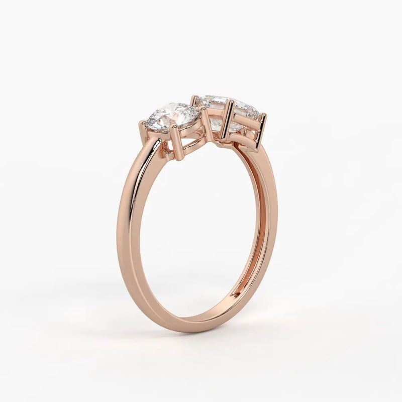 The Ziva Harmony Dual-Facet Ring