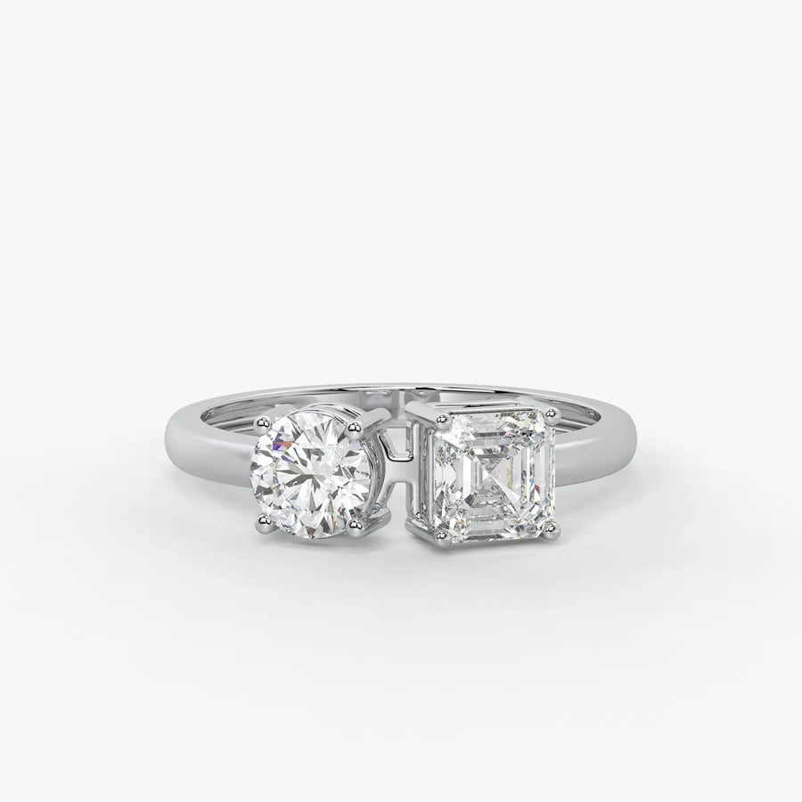The Ziva Harmony Dual-Facet Ring