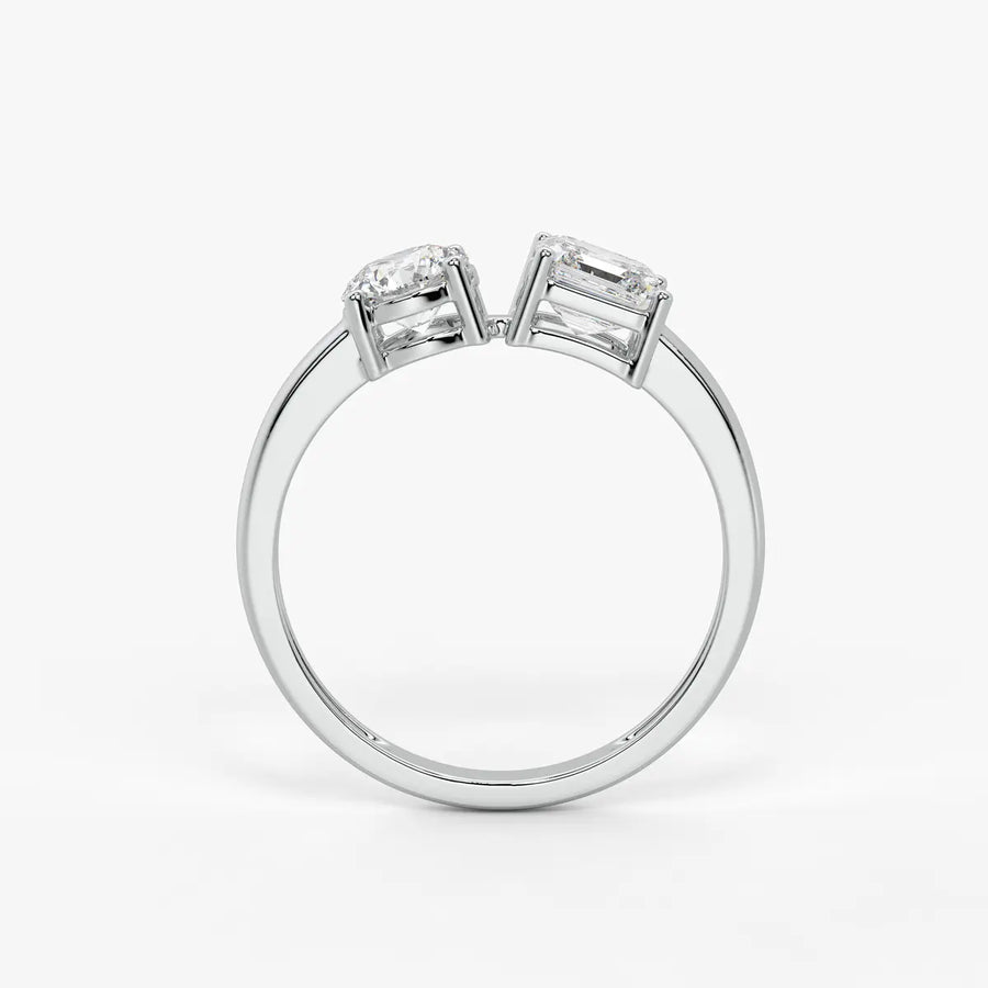 The Ziva Harmony Dual-Facet Ring