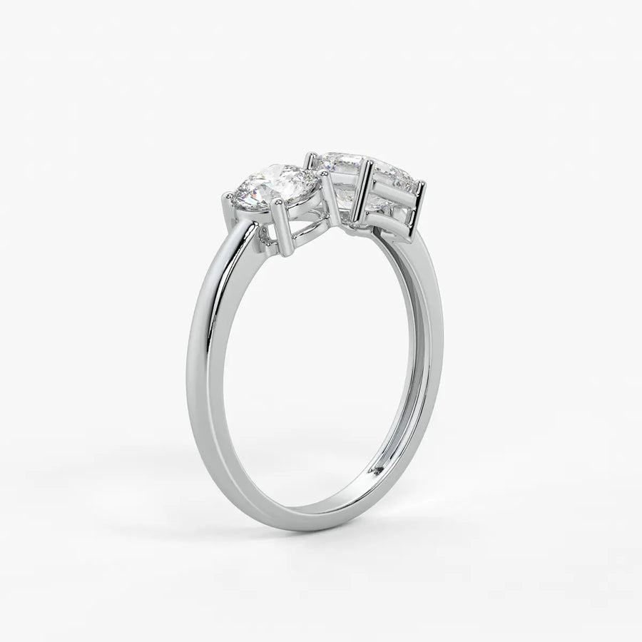 The Ziva Harmony Dual-Facet Ring