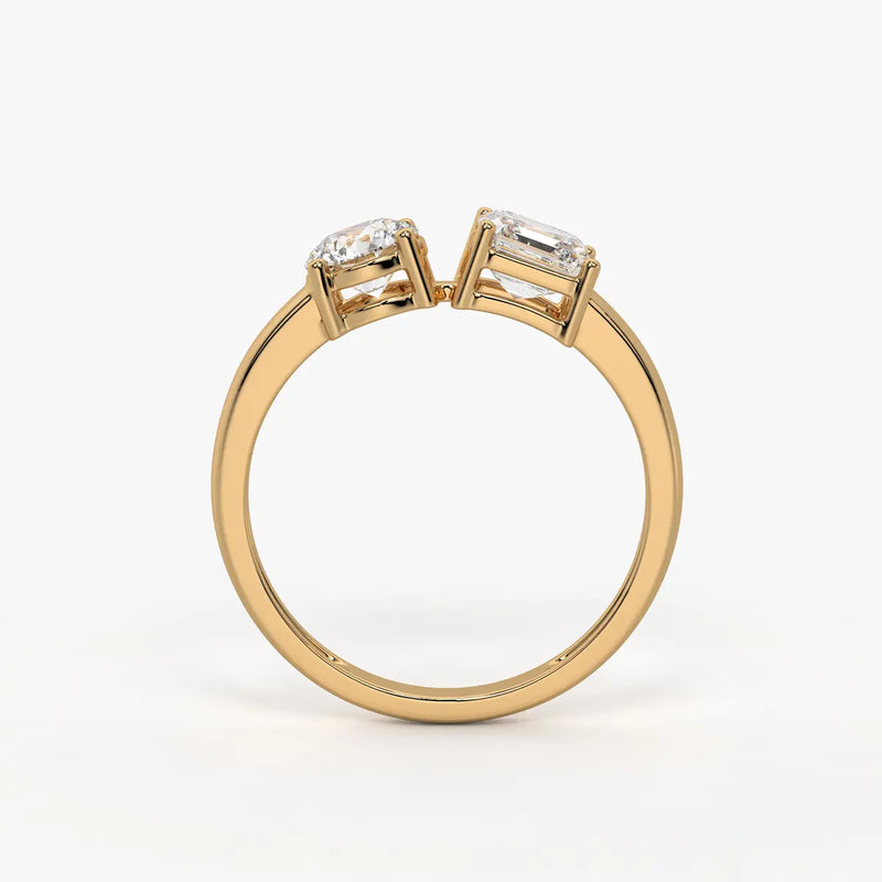 The Ziva Harmony Dual-Facet Ring
