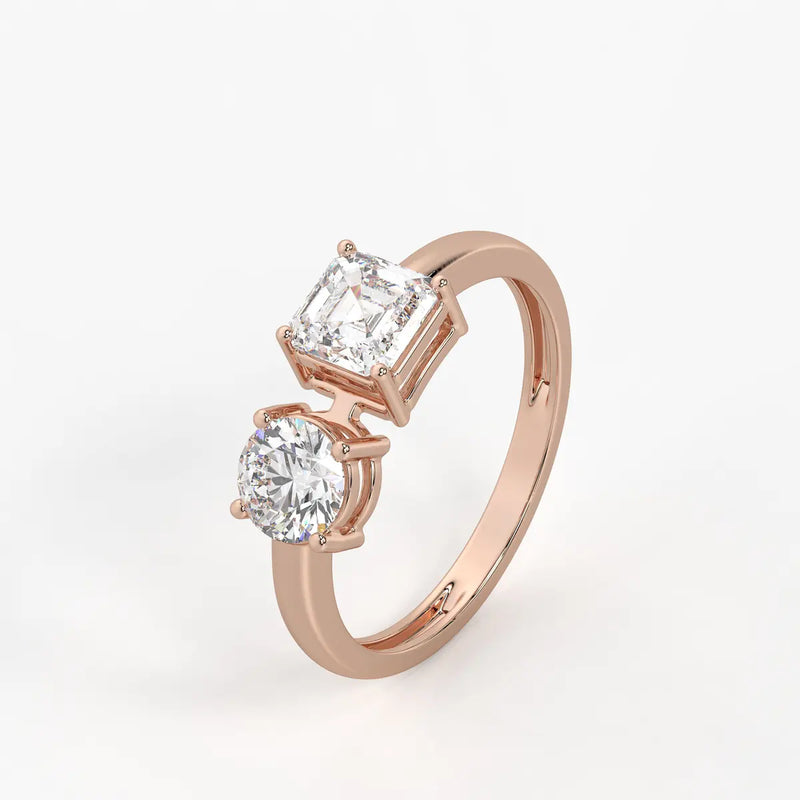 The Ziva Harmony Dual-Facet Ring