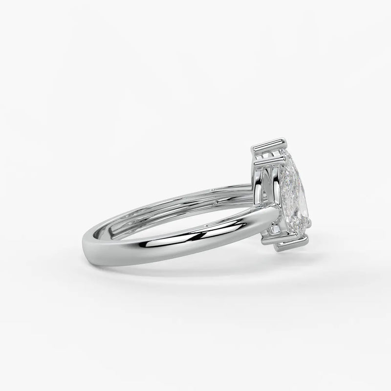 Aurevia Twin Glint Diamond Ring