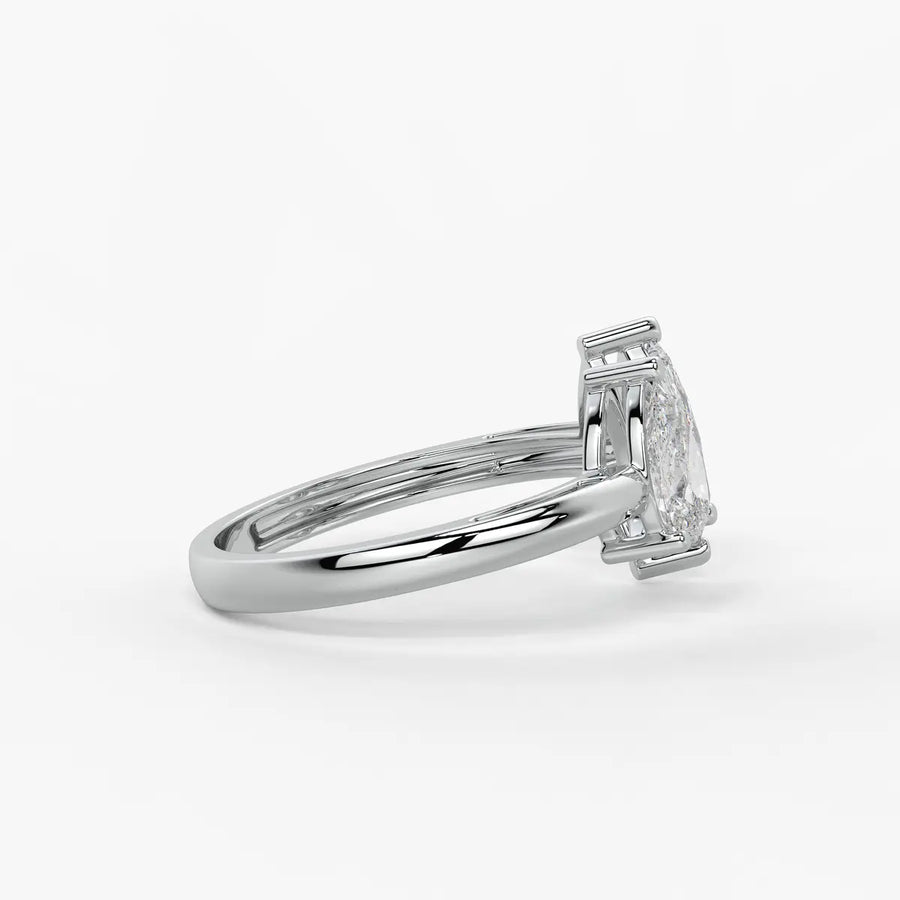 Aurevia Twin Glint Diamond Ring