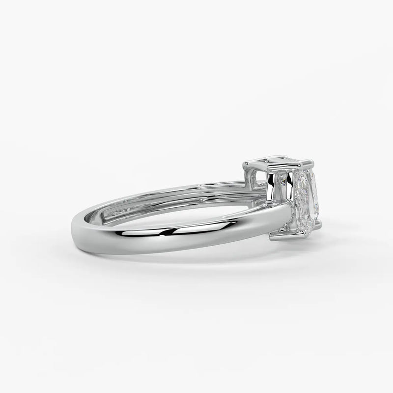 The Kyra Ethereal Pear & Asscher Ring
