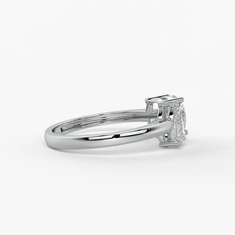 The Aadhya Pear-Cushion Union Ring