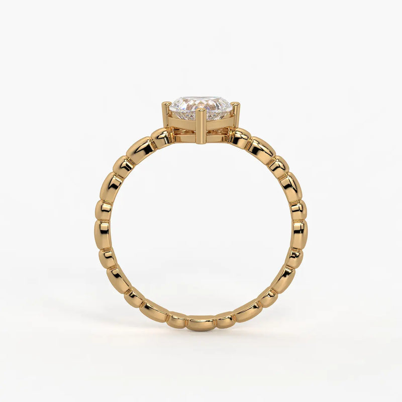 Clara Beaded Heart Ring