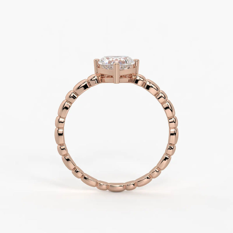 Clara Beaded Heart Ring