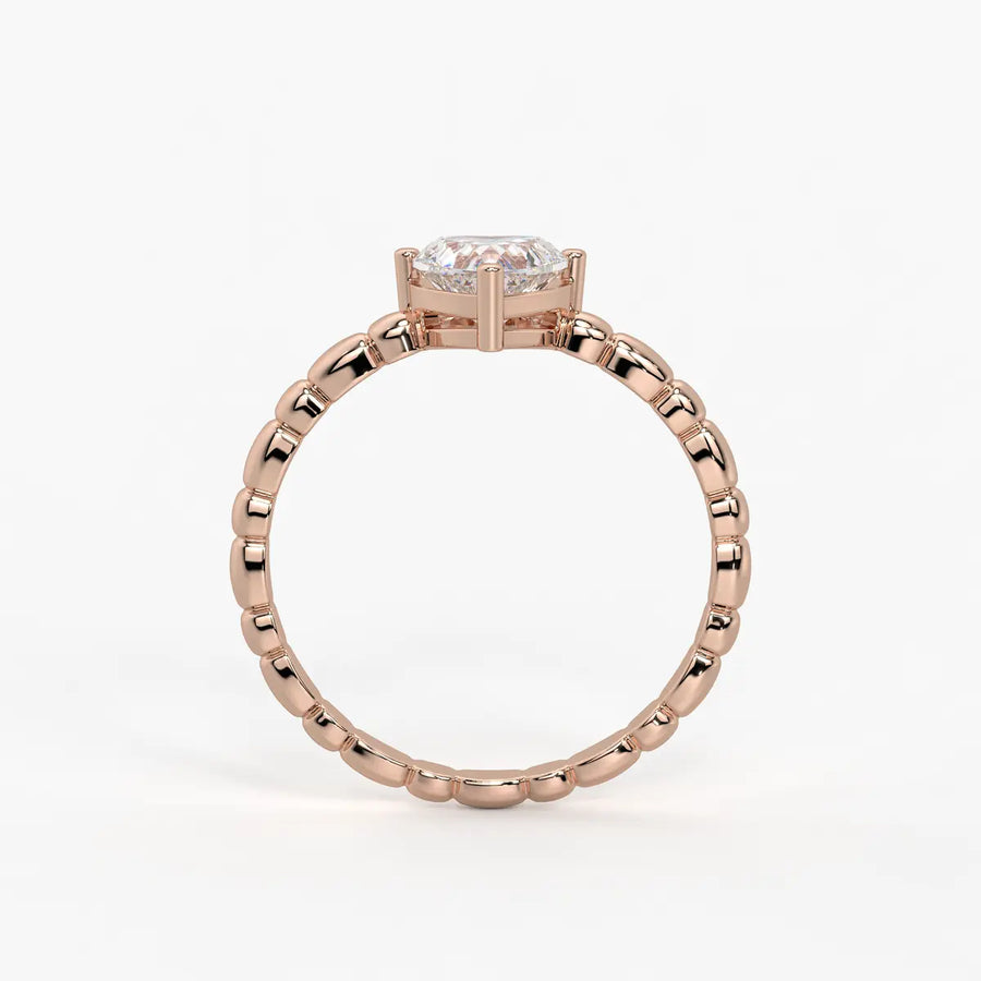 Clara Beaded Heart Ring