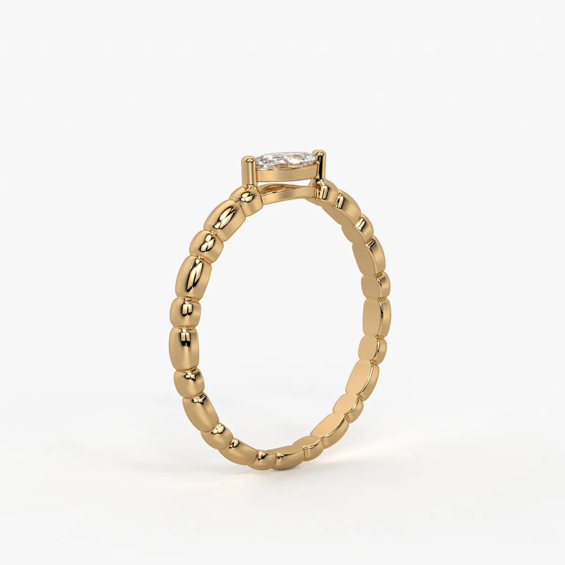 Sienna Marquise Beaded Ring