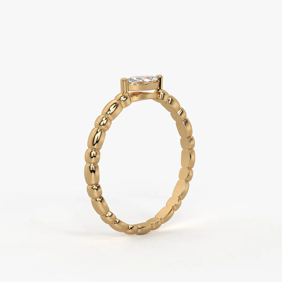 Sienna Marquise Beaded Ring
