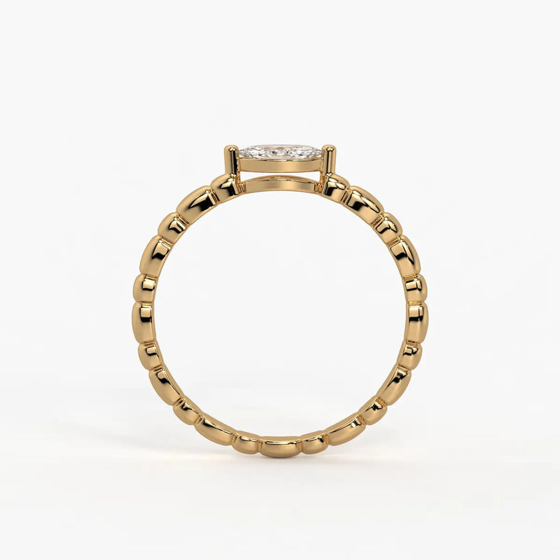 Sienna Marquise Beaded Ring