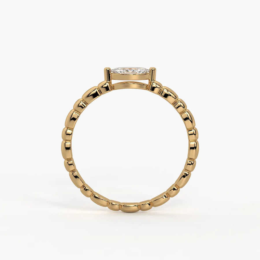 Sienna Marquise Beaded Ring
