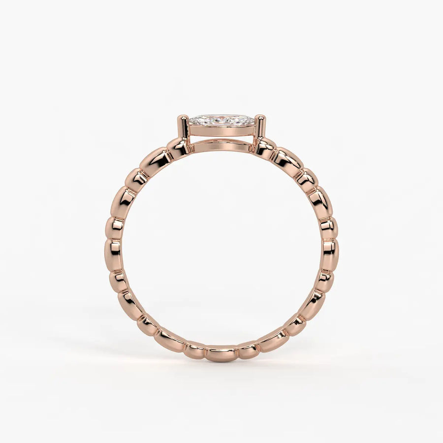 Sienna Marquise Beaded Ring
