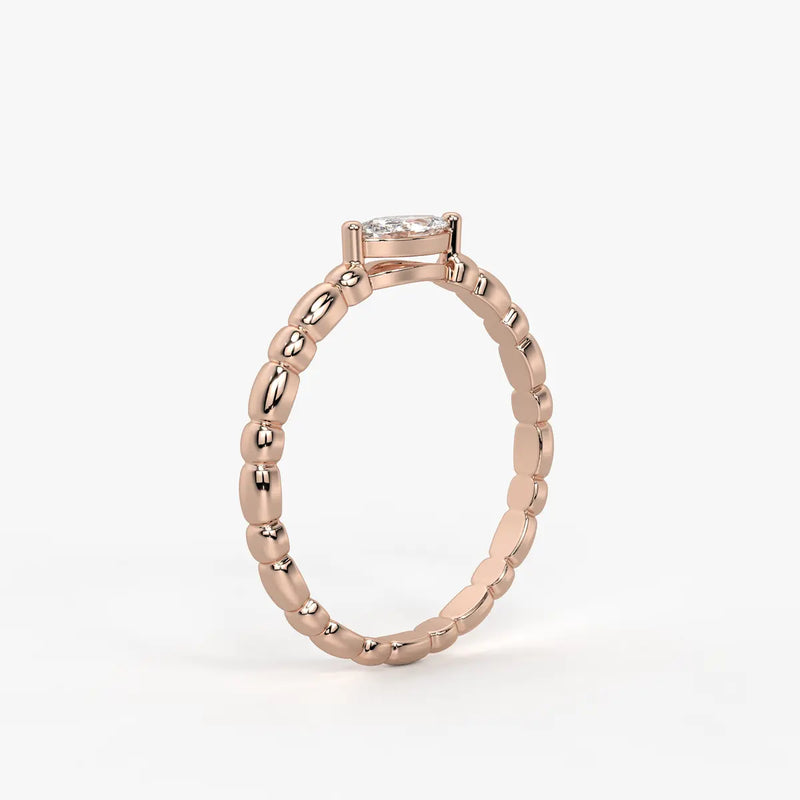 Sienna Marquise Beaded Ring