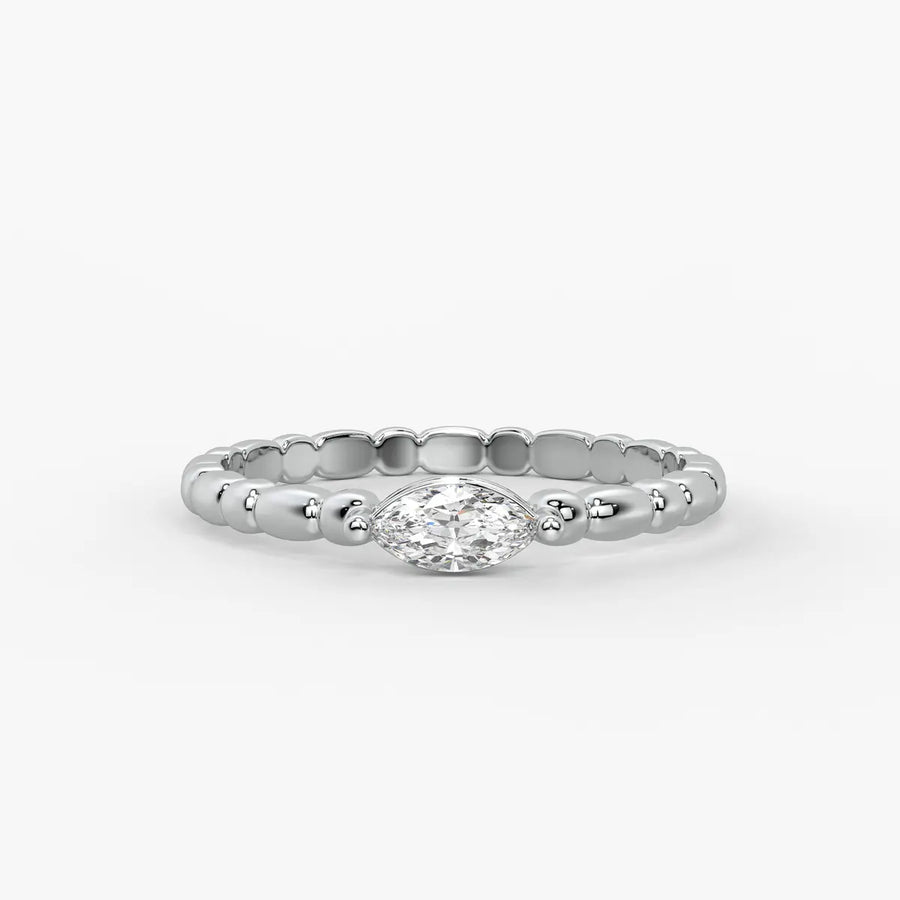 Sienna Marquise Beaded Ring