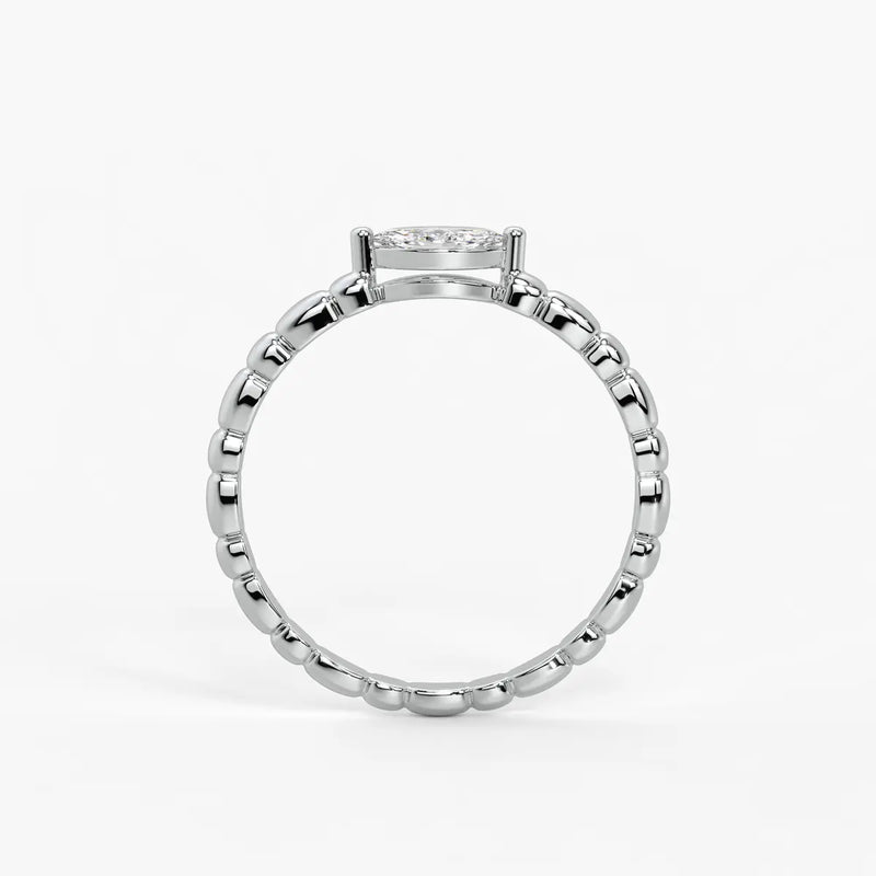 Sienna Marquise Beaded Ring